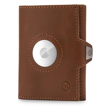 Slimpuro TRYO Trifold Airtag Wallet, 12 carduri, buzunar pentru monede, 9,2 x 2,2 x 7,5 cm (L x l x Î), protecție RFID