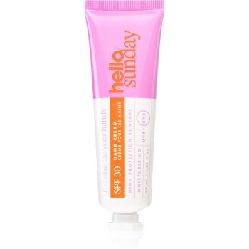 hello sunday the one for your hands crema protectoare pentru maini SPF 30 30 ml