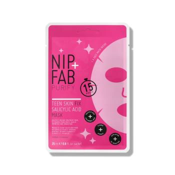 NIP + FAB Mască de față din pânză Salicylic Fix (Sheet Mask) 25 ml