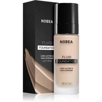 NOBEA Day-to-Day Fluid Foundation machiaj persistent culoare Soft beige 07 28 ml