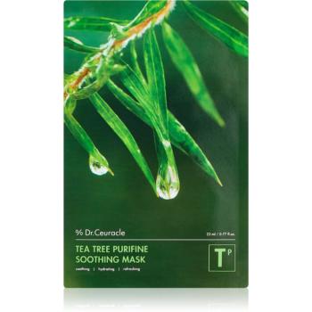 Dr.Ceuracle Tea Tree Purifine mască textilă calmantă pentru ten acneic 23 ml