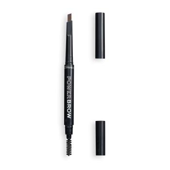 Revolution Creion pentru sprâncene Relove Power Brow (Brow Pencil) 0,3 g Granite