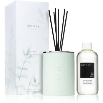 ester & erik room diffuser wild mint & cut grass (no. 03) aroma difuzor cu rezervã 300 ml