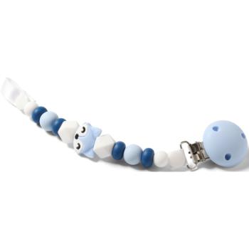 BabyOno Take Care Soother Holder clips pentru suzetă Blue Fox 1 buc