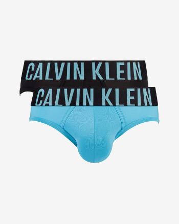 Calvin Klein Slipuri, 2 bucăți Negru Albastru