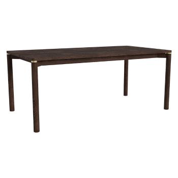 Masă de dining maro extensibilă 95x180 cm Arun – Unique Furniture