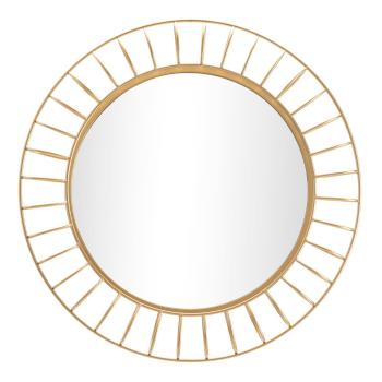 Oglindă de perete Mauro Ferretti Glam Ring, ø 81 cm, auriu