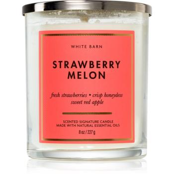 Bath & Body Works Strawberry Melon lumânare parfumată 227 g