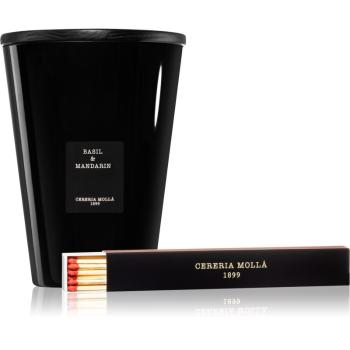 Cereria Mollá Boutique Basil & Mandarin lumânare parfumată 3500 g