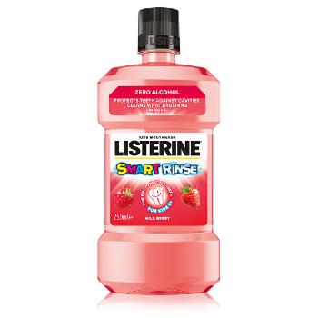 Listerine  Apă de gură pentru copii cu gust de fructe Smart Rinse Berry  250 ml de la 6 ani