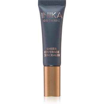 INIKA Organic Sheer Coverage Corector cremos impotriva pungilor de sub ochi culoare Sand 10 ml