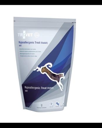 TROVET Hypoallergenic Treat Rabbit HRT recompense caini, cu iepure 250 g pentru intolerante alimentare