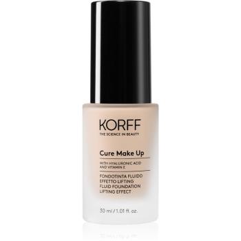 Korff Cure Makeup fond de ten lichid  cu efect lifting culoare 01 Creamy 30 ml