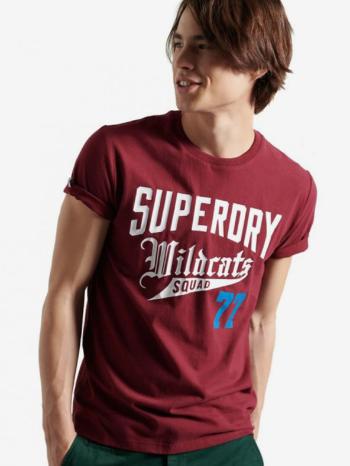 SuperDry Collegiate Graphic Tricou Roșu