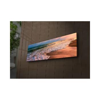 Tablou cu iluminare Ledda Beach, 90 x 30 cm