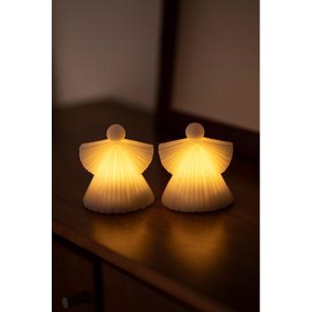 Decorațiuni luminoase albe 2 buc. ø 9 cm Asta – Sirius