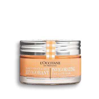 LOccitane En Provence Mască revigorantă pentru față și ochi (Invigorating Face & Eye Mask) 75 ml