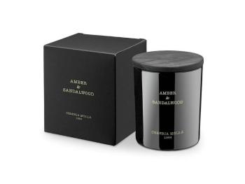 Cereria Mollá Lumânare parfumata neagră Amber & Sandalwood (Candle) 230 g