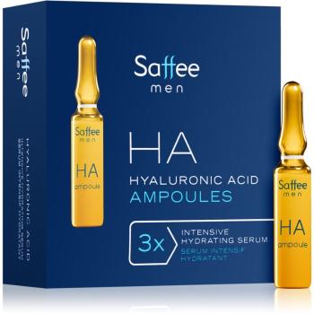 Saffee Men Urban DTX fiolă – 3 zile de tratament cu acid hialuronic 3x2 ml