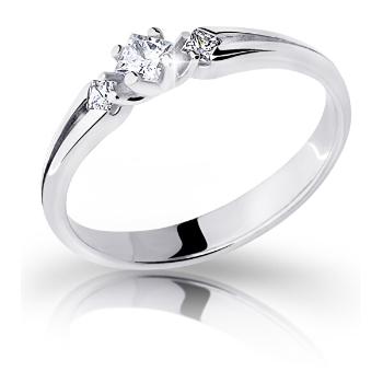 Cutie Diamonds Inel de logodnă elegant din aur alb cu diamante DZ6866-2105-00-X-2 59 mm