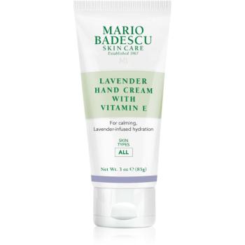 Mario Badescu Lavender Hand Cream crema de maini hidratanta cu vitamina E 85 g