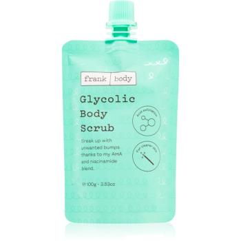 Frank Body Glycolic exfoliant pentru corp Cu AHA Acizi 100 g