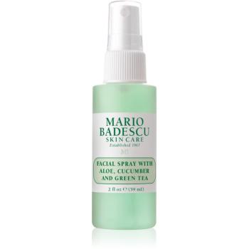Mario Badescu Facial Spray with Aloe, Cucumber and Green Tea apă de față revigorantă pentru ten obosit 59 ml