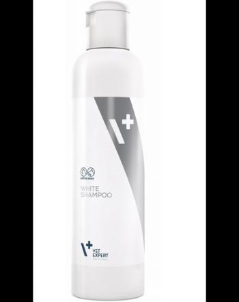 VETEXPERT White shampoo, Sampon special pentru caini si pisici cu blana alba 250 m