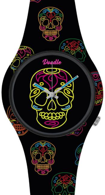 Doodle Calaveras Mood Black Skull DOCA004