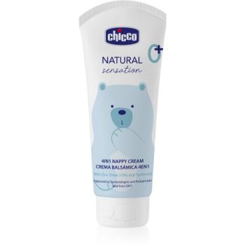 Chicco Natural Sensation Baby cremă de protecție împotriva petelor inflamate 0+ 100 ml