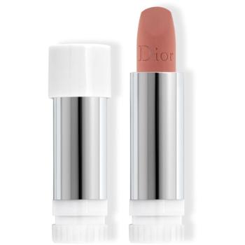 DIOR Rouge Dior The Refill Balsam de buze hidratant rezervă culoare 100 Nude Look Matte 3,5 g