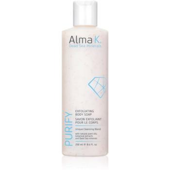 Alma K. Purify săpun exfoliant pentru corp 250 ml