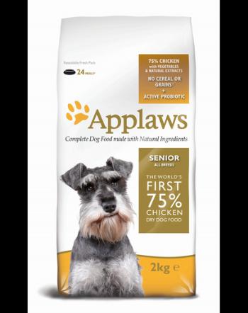 Applaws Dog Senior (7+) Hrană uscată pentru câini seniori cu pui 7,5 kg