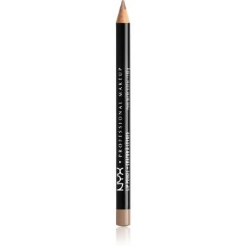 NYX Professional Makeup Slim Lip Pencil creion de buze cu trasare precisă culoare 02 Brown 1 g