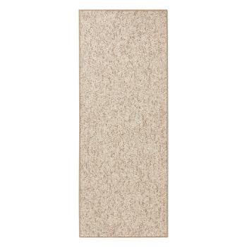 Covor tip traversă maro deschis 80x200 cm Wolly – BT Carpet