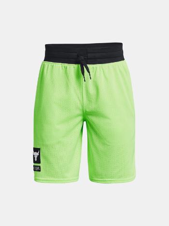 Under Armour UA Project Rock Knit Pantaloni scurţi pentru copii Verde