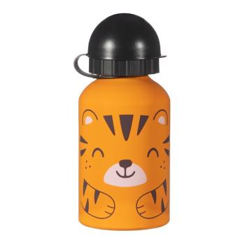 Stică apă copii Sass & Belle Tiger, 250 ml, portocaliu-negru