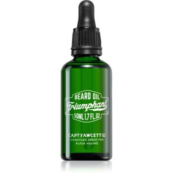 Captain Fawcett Beard Oil Rufus Hound's Triumphant ulei pentru barba pentru bărbați 50 ml