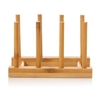 Klarstein Grilă simplă de picurare, 100% bambus, 14 × 12 × 10,5 cm, insensibilă la apă