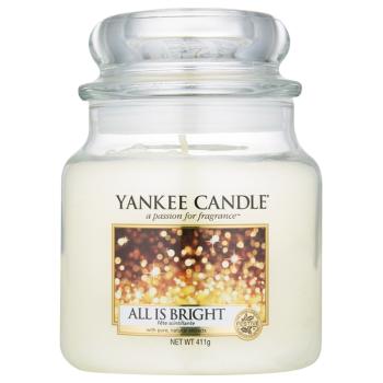 Yankee Candle All is Bright lumânare parfumată  Clasic mediu 411 g