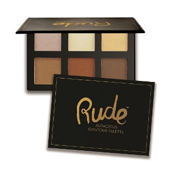 RUDE® Cosmetics Paletă de conturare Audacious (Contour Palette) 18 g