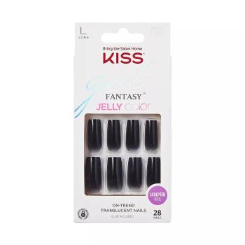 KISS Unghii cu gel Gel Fantasy Jelly Color 28 buc.