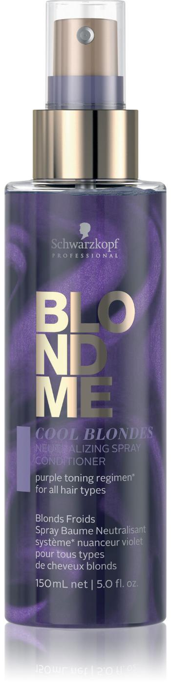 Schwarzkopf Professional Balsam spray, care neutralizează tonurile galbeneBLONDME Cool Blondes (Neutralizing Spray Conditioner) 150 ml