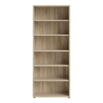 Bibliotecă modulară cu  aspect de lemn de stejar 89x222 cm Prima – Tvilum