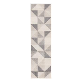Covor Flair Rugs Urban Triangle, 60 x 220 cm, gri - roz