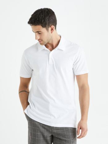 Celio Polo Tricou Alb