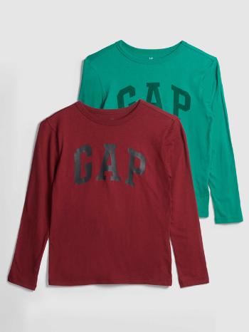 GAP Tricou pentru copii 2 buc Verde Roșu