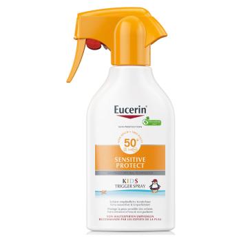 Eucerin Spray pentru protecție solară pentru copii SPF 50+ Sensitive Protect Kids (Trigger Spray) 250 ml