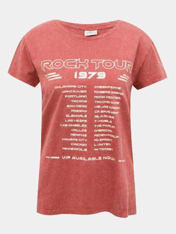 Jacqueline de Yong Rock Tricou Portocaliu