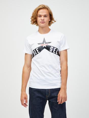 Diesel Tricou Alb